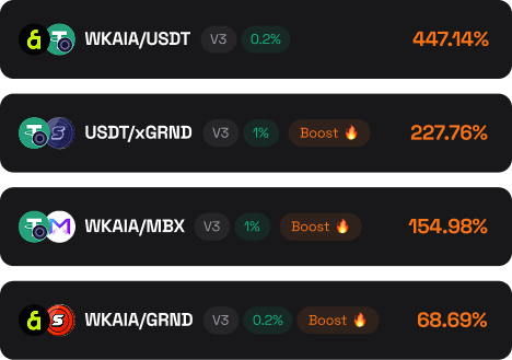 Pools page screenshot